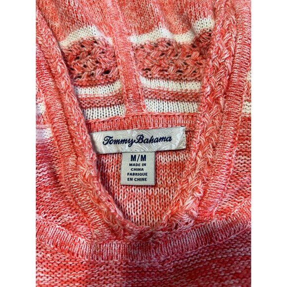 Tommy Bahama Women's M Anacapa Marled Knit Linen Blend Hoodie - Picture 9 of 12